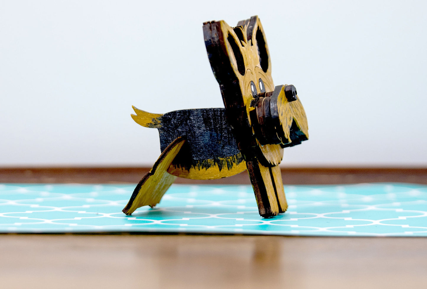 Custom Yorkie glasses holder and decor- Yorkshire Terrier eyeglasses stand