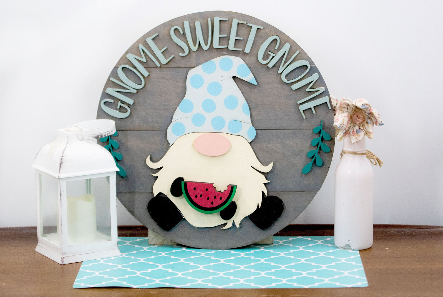 Gnome Welcome sign interchangeable, Gnome door hanger, Interchangeables, DIY gnome sign, Changeable Welcome sign, Cute Gnome decorations