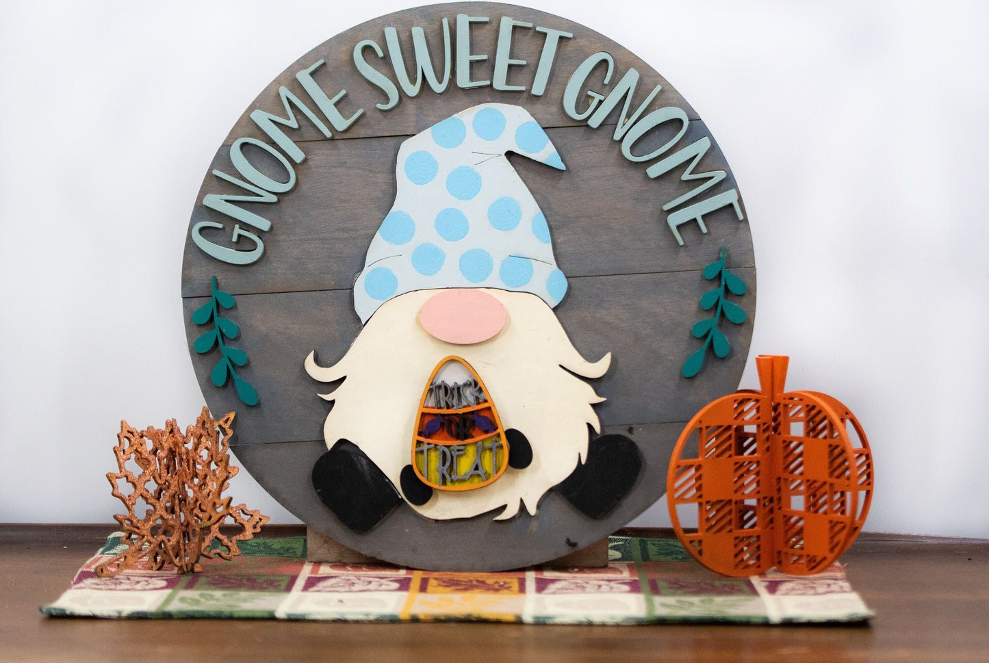 Gnome Welcome sign interchangeable, Gnome door hanger, Interchangeables, DIY gnome sign, Changeable Welcome sign, Cute Gnome decorations