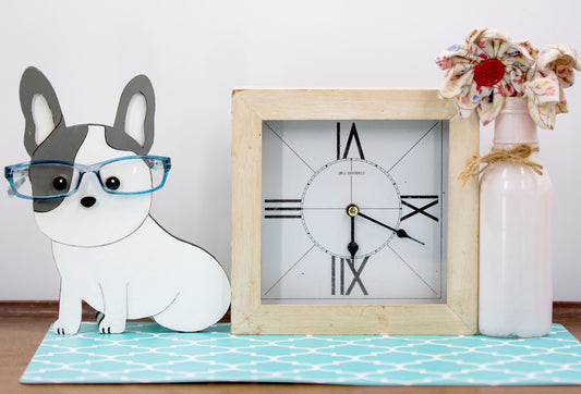 French Bulldog glasses, Wooden glasses holder,  Custom French Bulldog gifts, French Bulldog lover, Wooden French Bulldog, Custom Frenchie